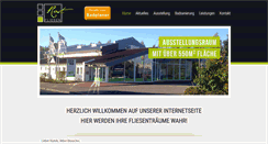Desktop Screenshot of fliesentraeume-rost.de