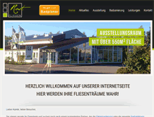 Tablet Screenshot of fliesentraeume-rost.de